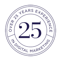 20 years of experience badge